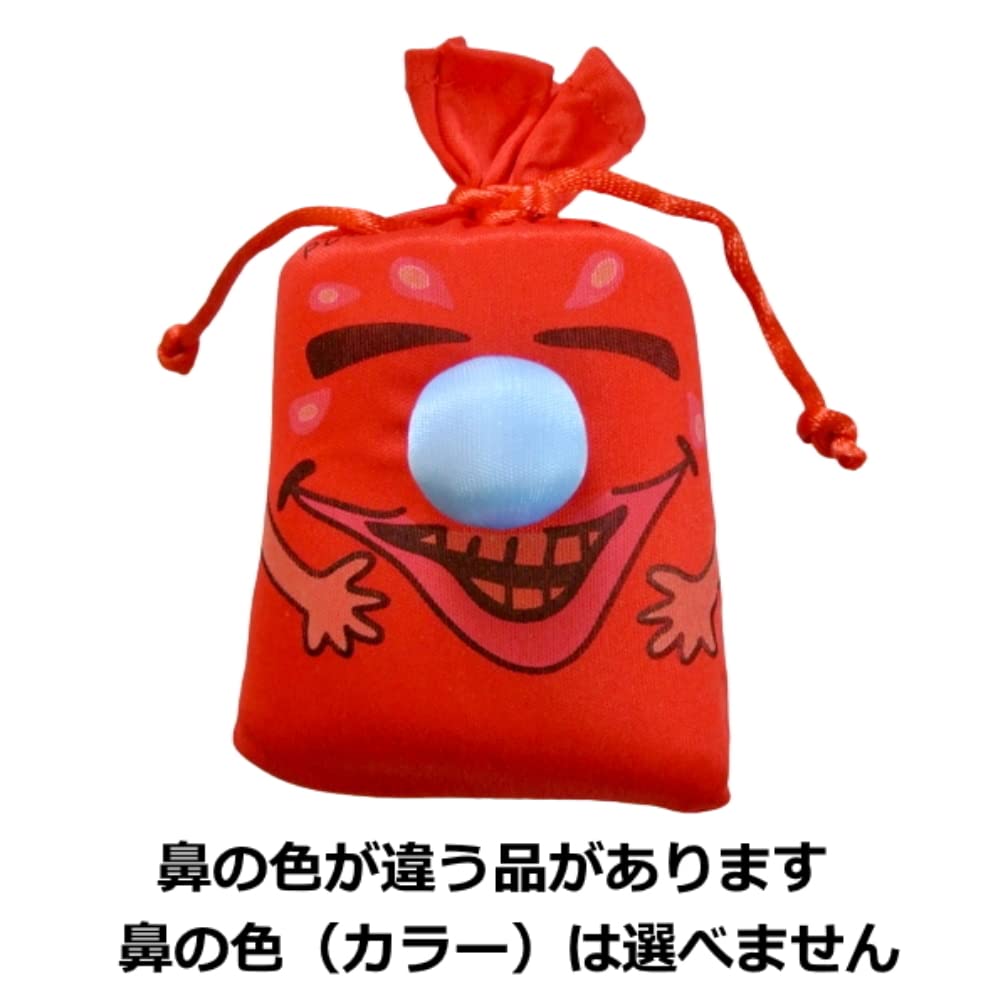 Amazon | 笑い袋 レッド わらいぶくろ | おもちゃ雑貨 | おもちゃ